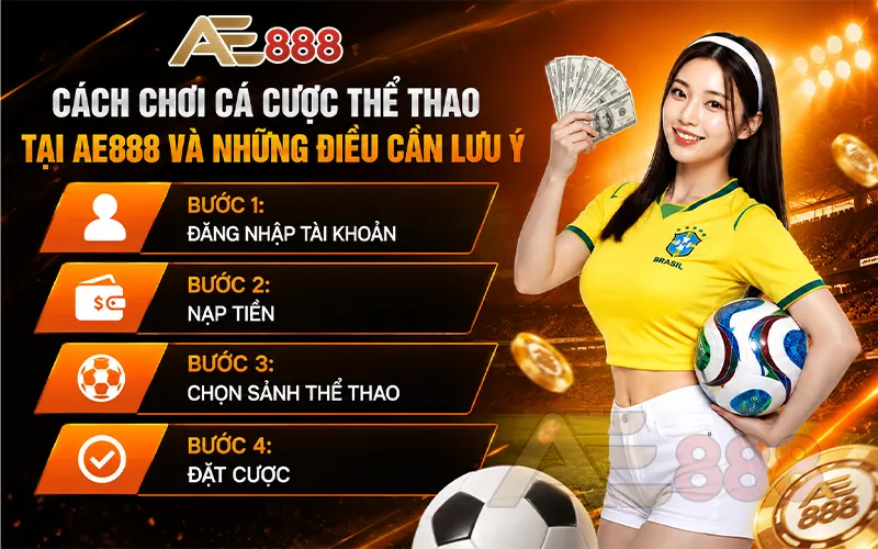 Cách chơi cá cược thể thao tại AE888