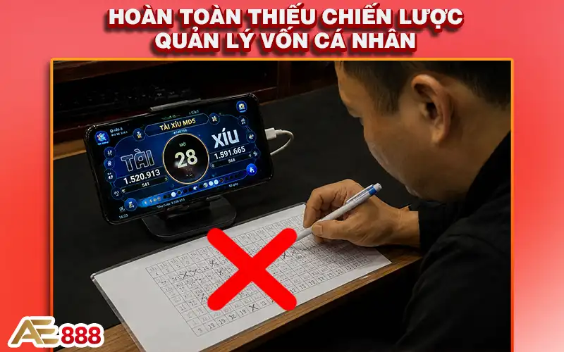 thiếu chiến lược quản lý vốn cá nhân