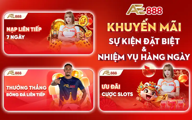 sự kiện đặc biệt & nhiệm vụ hàng ngày