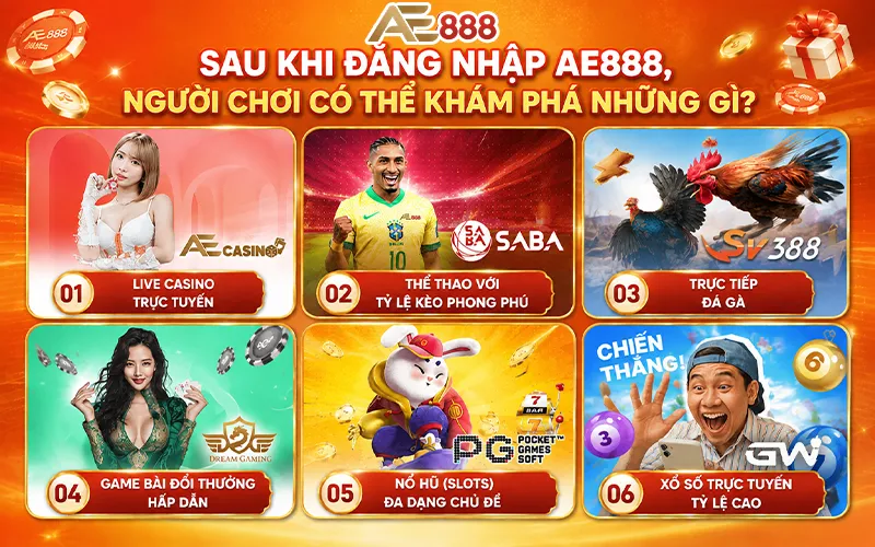 kho trò chơi AE888